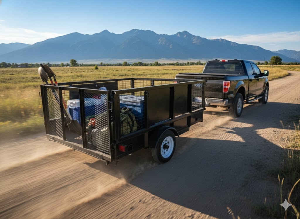 Utility trailer for rent